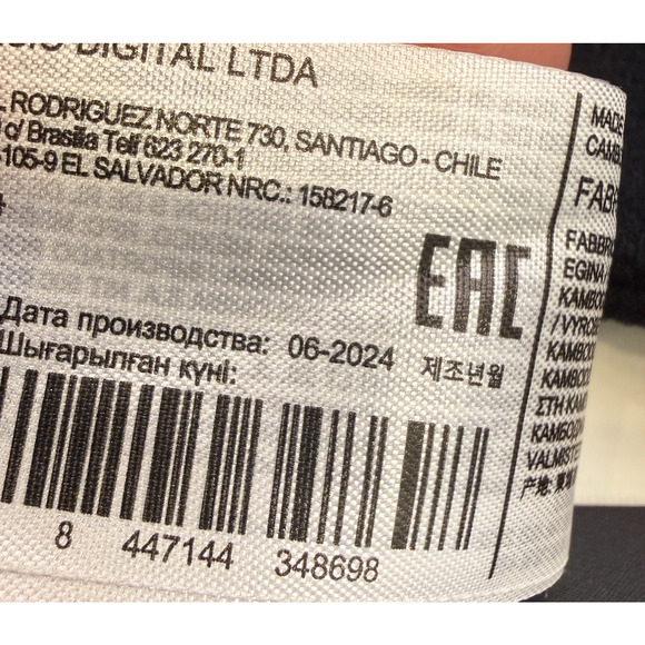 NEW MANGO MNG BLACK DOUBLE BREASTED WOOL BUTTON PEACOAT JACKET COAT SZ M - Picture 9 of 9